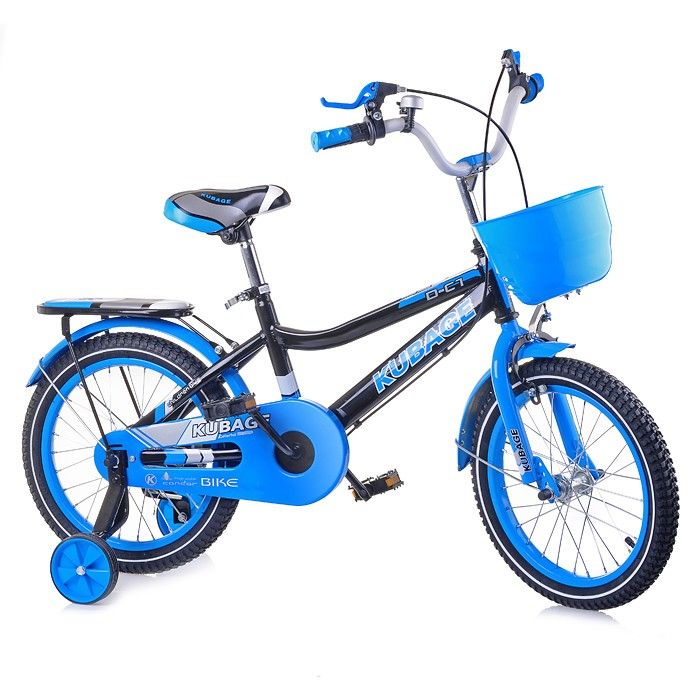 Купить Велосипед 16"  голубой