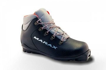 Купить Ботинки лыжные					MARAX					Ботинки лыжные MXS-323 Кожа черные