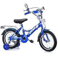 Велосипед U026190Y 2-х кол., 14" синий